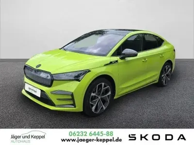 Gebraucht Skoda Enyaq iV RS 219 kW (299 PS) 2023 Grün SUV