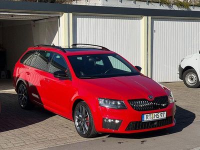 Gebraucht Skoda Octavia RS 184 PS (135 kW) 2014 Rot Kleinwagen
