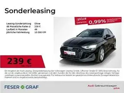 Gebraucht Audi A3 116 PS (85 kW) 2025 Schwarz (mythosschwarz metallic) Limousine