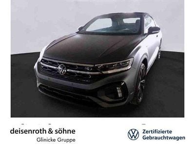 Gebraucht VW T-Roc Cabriolet R-line Edition 150 PS (110 kW) 2023 Indiumgrau matt Cabrio