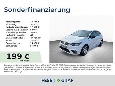 Gebraucht Seat Ibiza FR 80 PS (58 kW) 2023 Nevada weiss Kleinwagen