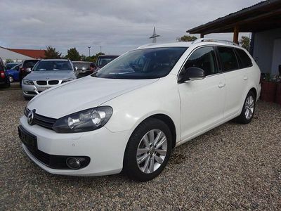 Gebraucht VW Golf VII Style 105 PS (77 kW) 2012 Weiß Kombi