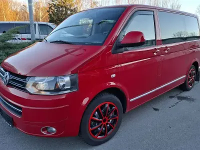 Gebraucht VW T5 Highline 179 PS (131 kW) 2010 Rot Van