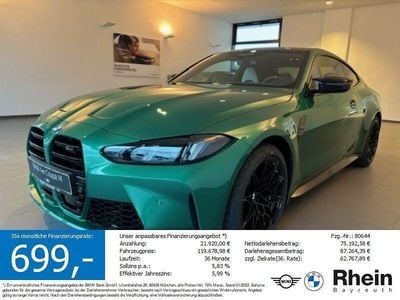 Neu BMW M4 Competition Edition 530 PS (389 kW) 2026 Grün Coupé