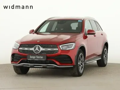 Second-hand Mercedes GLC300e AMG 306 CP (225 kW) 2020 Roșu SUV
