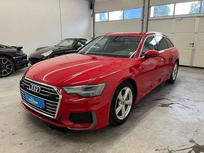 Tangorot metallic Gebraucht 2021 Audi A6 S-Line Kombi | 21.999 € (Guter Preis)