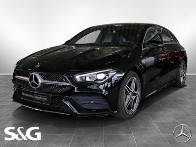 Gebraucht Mercedes CLA200 Shooting Brake AMG 163 PS (119 kW) 2023 Unilack nachtschwarz Kombi