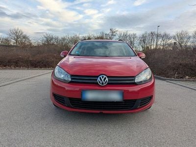 Usata VW Golf VI Comfortline 105 CV (77 kW) 2010 Rosso Utilitaria