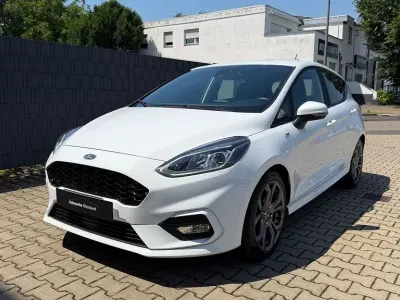 Gebraucht Ford Fiesta ST-Line 125 PS (91 kW) 2021 Weiß Kleinwagen