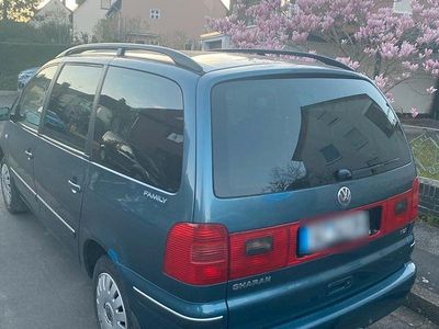 Usata VW Sharan 116 CV (85 kW) 2002 Blu Monovolume