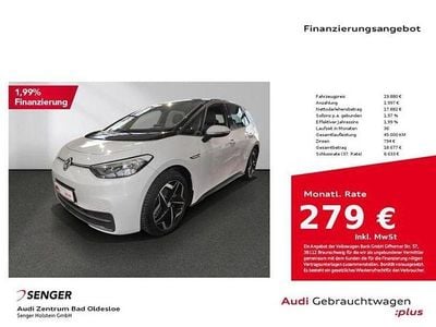 Gletscherweiß Gebraucht 2021 VW ID.3 Pro Performance Kleinwagen | 19.880 € (Guter Preis)