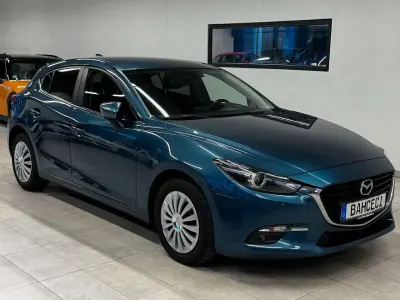 Używany Mazda 3 Sports-Line 150 KM (110 kW) 2018 Niebieski Sedan/Limuzyna