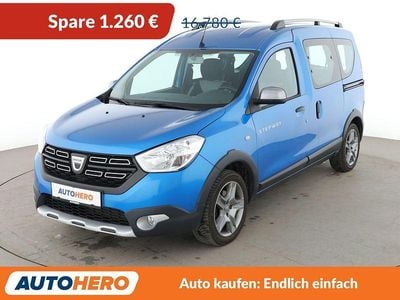 Usata Dacia Dokker Stepway 131 CV (96 kW) 2019 Blu Monovolume