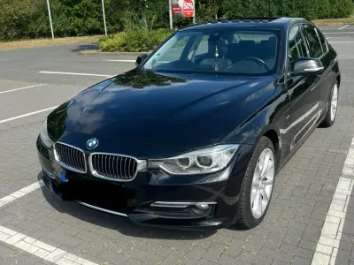 Brugt BMW 320 Luxury Line 184 HK (135 kW) 2014 Sort Sedan