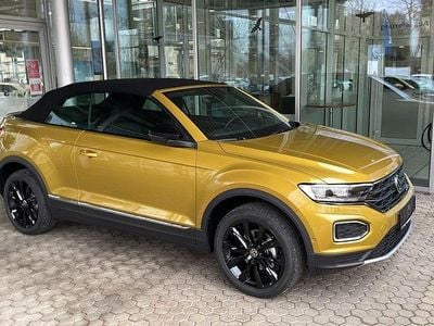 Gebraucht VW T-Roc Cabriolet Style 150 PS (110 kW) 2021 Gold Cabrio