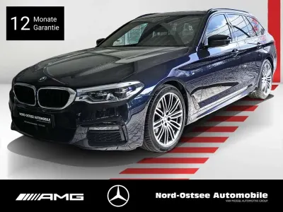 Gebraucht BMW 520 M Sport 190 PS (139 kW) 2019 Carbonschwarz metallic Kombi