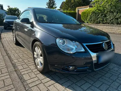 Gebraucht VW Eos 115 PS (84 kW) 2007 Blau Cabrio