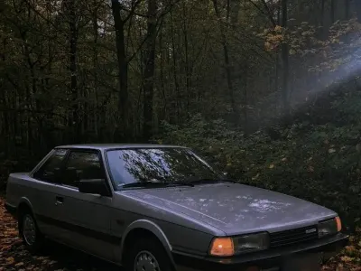 Gebraucht Mazda 626 110 PS (80 kW) 1982 Silber Limousine