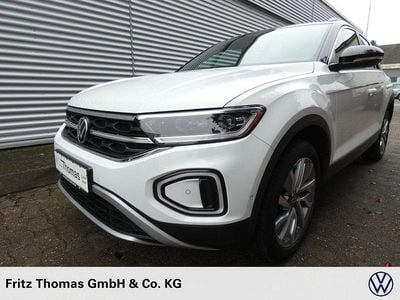 Gebraucht VW T-Roc Move 110 PS (80 kW) 2023 Pure white schwarz (weiß) SUV