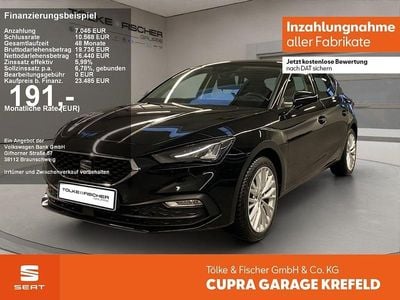 Gebraucht Seat Leon Style 110 PS (80 kW) 2024 Schwarz Limousine
