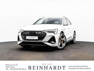 Gebraucht Audi e-tron Sportback Black Edition 300 kW (408 PS) 2022 Gletscherweiß metallic SUV