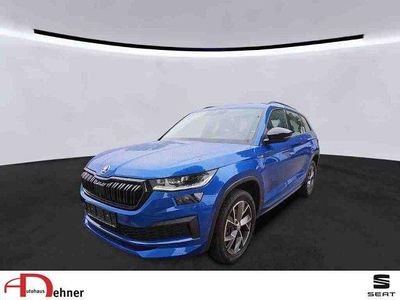 Raceblau Gebraucht 2022 Skoda Kodiaq SportLine SUV | 27.280 € (Guter Preis)