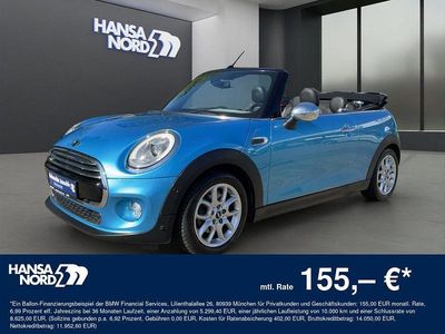 Usata Mini Cooper Cabriolet Chili 136 CV (100 kW) 2016 Blu Cabrio