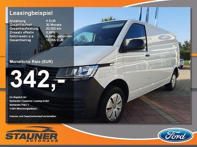 Neu VW Transporter 110 PS (80 kW) 2026 Candyweiß Van
