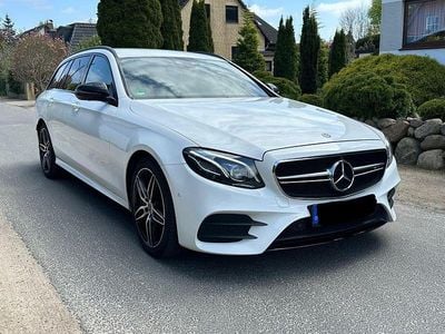 Second-hand Mercedes E350 AMG line 258 CP (189 kW) 2017 Alb Berlinǎ