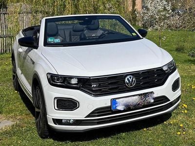 Usata VW T-Roc Cabriolet R-line 150 CV (110 kW) 2020 Bianco Cabrio