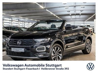 Gebraucht VW T-Roc Cabriolet Active 110 PS (80 kW) 2021 Schwarz Cabrio