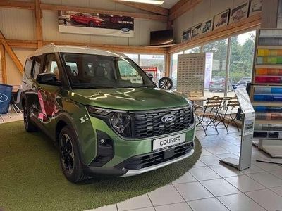 Neu Ford Tourneo Courier Active 125 PS (91 kW) 2025 Bursting green Van / Kleinbus
