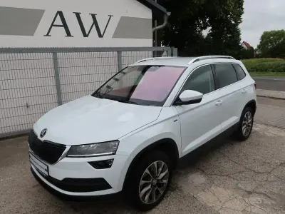 Gebraucht Skoda Karoq Clever 150 PS (110 kW) 2022 Weiß SUV
