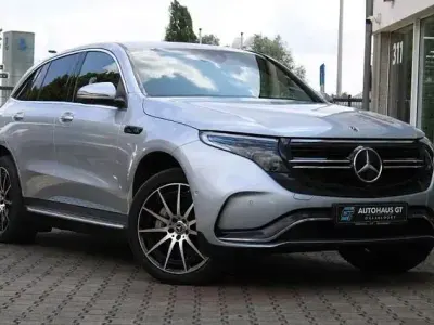 Gebraucht Mercedes EQC400 AMG 300 kW (408 PS) 2021 Silber SUV