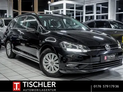 Gebraucht VW Golf VII Trendline 116 PS (85 kW) 2018 Schwarz Kombi
