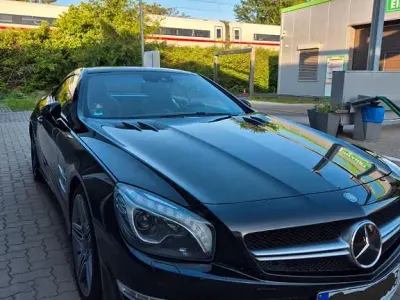 Gebraucht Mercedes SL63 AMG AMG 537 PS (394 kW) 2013 Schwarz Cabrio