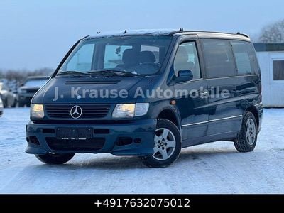Gebraucht Mercedes V220 122 PS (89 kW) 2003 Blau Van / Kleinbus