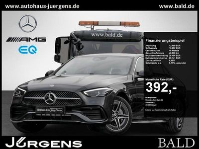 Grau Gebraucht 2024 Mercedes C300e AMG line Limousine | 41.620 € (Guter Preis)