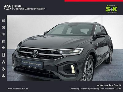 Gebraucht VW T-Roc R-line 150 PS (110 kW) 2023 Indiumgrau metallic, schwarz (grau) SUV