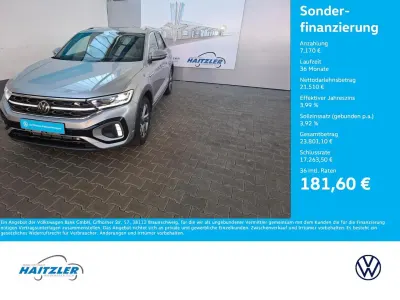 Gebraucht VW T-Roc R-line 150 PS (110 kW) 2023 Silber SUV