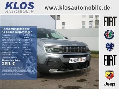 Gebraucht Jeep Avenger Altitude 101 PS (74 kW) 2024 Grau SUV