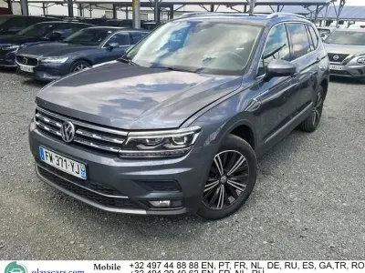 Gebraucht VW Tiguan Allspace Highline 150 PS (110 kW) 2021 Grau SUV