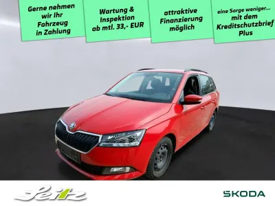 Gebraucht Skoda Fabia Ambition 95 PS (69 kW) 2022 Rot Kleinwagen