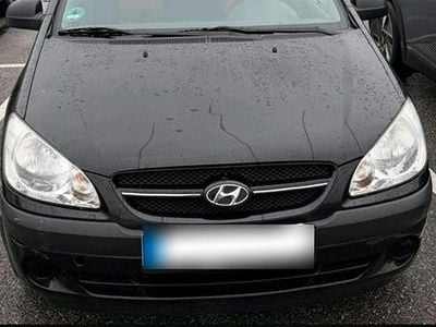 Gebraucht Hyundai Getz 82 PS (60 kW) 2008 Schwarz Kleinwagen