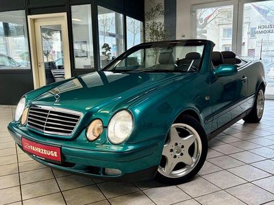 Usata Mercedes CLK320 Elegance 218 CV (160 kW) 1999 Verde Cabrio
