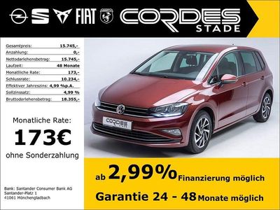 Rot Gebraucht 2018 VW Golf Sportsvan Join Van / Kleinbus | 15.745 € (Etwas zu teuer)