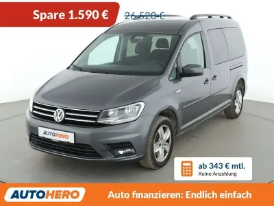 Używany VW Caddy Maxi Comfortline 102 KM (75 kW) 2020 Szary Minivan