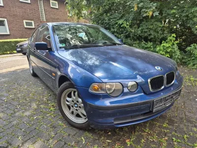 Gebraucht BMW 316 Compact 116 PS (85 kW) 2002 Blau Kleinwagen
