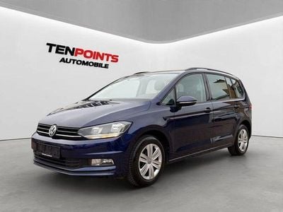 Gebraucht VW Touran Trendline 116 PS (85 kW) 2017 Blau Van / Kleinbus