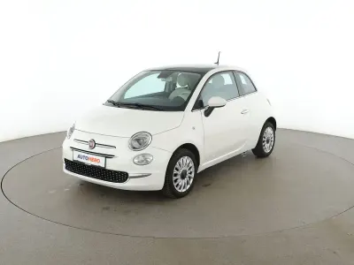 Gebraucht Fiat 500 Lounge 69 PS (50 kW) 2017 Weiß Limousine